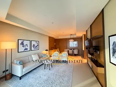 Burj & Fountain Views | 3BR Apartment | Furnished | The Address Dubai Opera T2