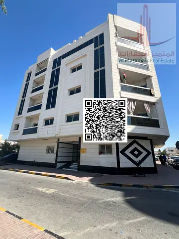 bedroom apartment with 3 bathrooms for AED 35,000 yearly, central AC and landlord-covered maintenan