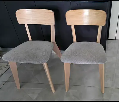 2 IKEA dining chairs