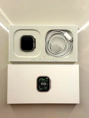Apple Watch Ultra 3 Titanium Case and Titanium Milanese Loop