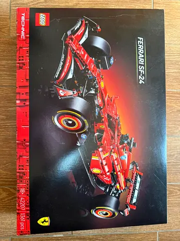 LEGO Technic Ferrari SF-24 (42137) - Assembled once
