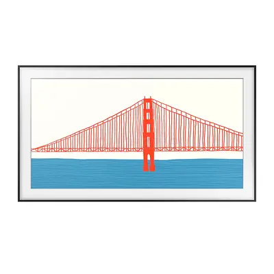 Samsung 55 inch TVSmart QLED TV - The Frame - 4K, QE55LS03A