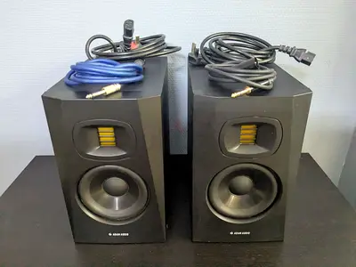 ADAM Audio T5V Studio Monitors (Pair) with Cables