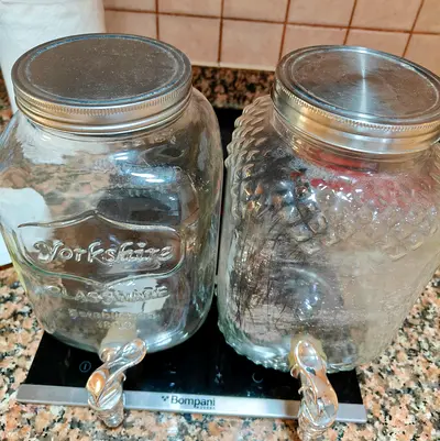 Glass Dispenser Container 4L