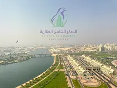 3BR apartment for rent in Al Majaz 1 Sharjah sea view maid room wall closets two free parking spaces