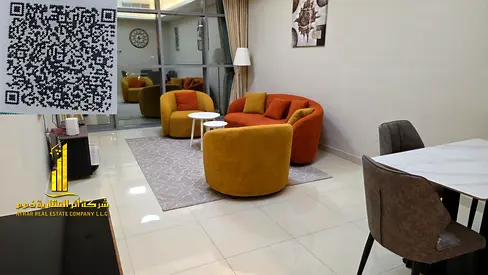 🏢 Ultra-Luxury 1BHK Apartment with modern, high-end design for Monthly Rent in Gulfa Tower – Ajman ✨ With Gym – Pool – Free Parking – Super Deluxe De