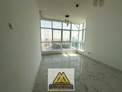 **شقة غرفتين وصالة للإيجار السنوي في أبراج الواحة – عجمان** فرصة مميزة للسكن في أبراج الواحة بعجمان، شقة غرفتين وصالة تتميز بموقعها داخل البرج وطابقها