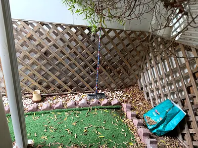 wooden garden trellis