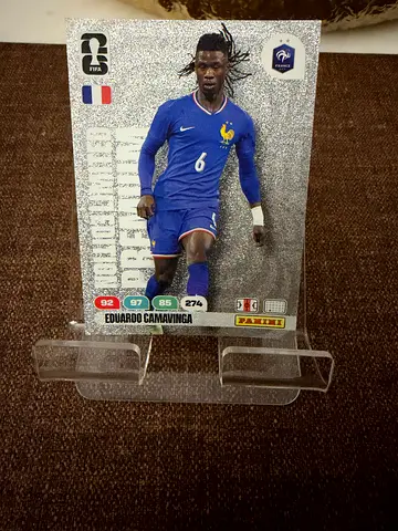 Panini World Cup Limited Edition Eduardo Camavinga Collectible Card