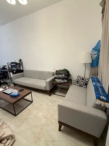 Modern Grey Sofa Set – 3 Seater + 2 Seater – AED 1,100