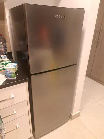 Hoover Stainless Steel Fridge-Freezer (Top Freezer) - Excellent Condition