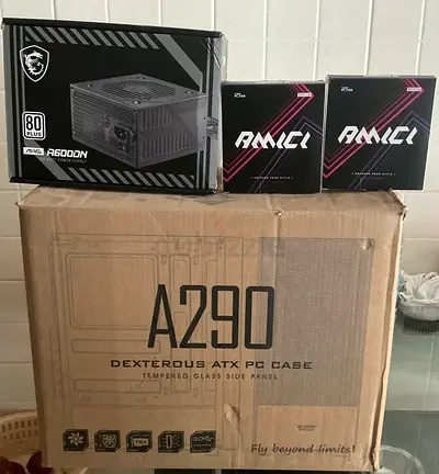 CASE+PSU+FANS