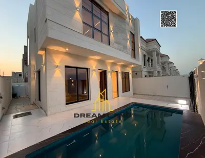 موقع استثنائى فرصة العمرفيلا فاخرة مودرن مع مسبح خاص تصميم فلل دبى للبيع خلف الخدمات ومباشر شارع 311 شامل رسوم التسجيل والتمليك مع الكهرباء والمياه
