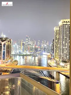 Hot offer, NO extra charges ,1B/R apart in Business Bay WITH balcony and canal view,, All bills incl