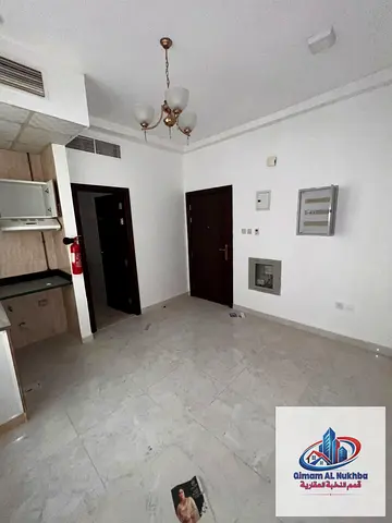 Studio in Al Majarra | AED 15K | Central AC & Gas | Super Lux | 4 Payments | 1 Month Free | Free Maintenance | Family Only