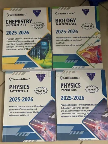 Past Papers Year 13