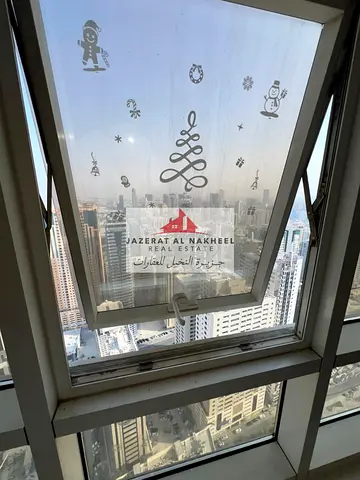 For sale: A distinctive apartment in Al Khan with a beautiful open view and parking, consisting of