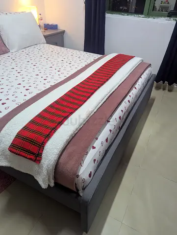 Double bed with Mattress Ikea