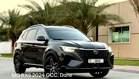 2024 MG RX5 Deluxe - GCC Specs - Under Agency warranty