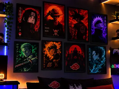 Anime Frame for wall hanging