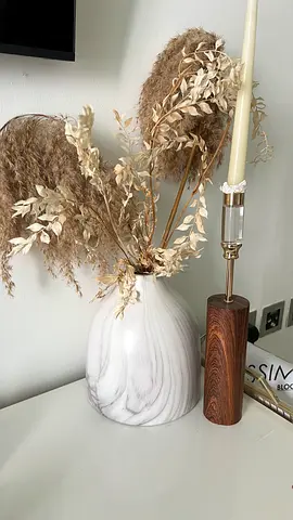 Vase with arrangement