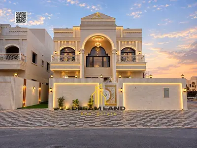 فيلا فاخرة للبيع في عجمان | 3 طوابق بتصميم راقٍ وتشطيبات ممتازة | رسوم التسجيل مشمولة | موقع متميز بالقرب من جميع الخدمات والمرافق الحيوية