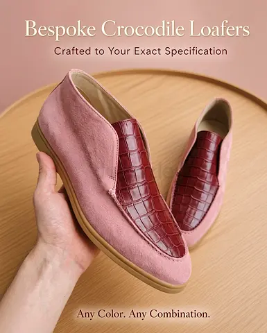 Custom made LP style loafers summer walk