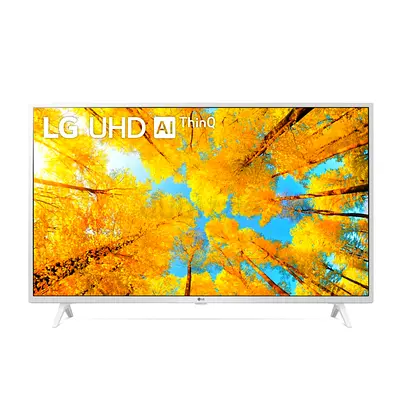 LG 43 inch Smart TV - 4K - White, 43UQ76