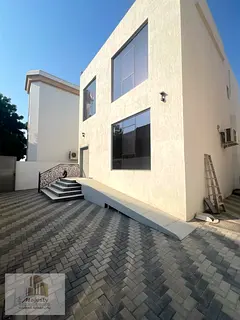 Villa for rent in the Al Sharqan area, Sharjah Emirate, two floors, consisting of 4 bedrooms.