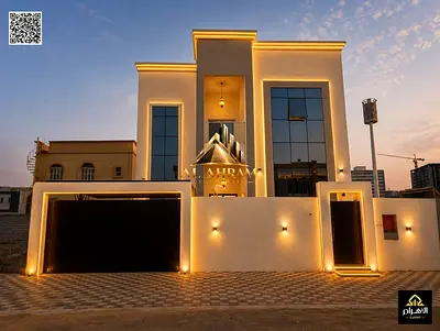Two-story villa for sale in the Al Yasmeen area, Ajman. Excellent price, freehold ownership, spacio