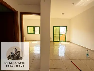 DEAL OF THE DAY … Fully Sun-lighted 1 B H K with Balcony + Central Ac in Al Qasimia 950 Sq Ft
