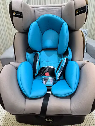 Goodbaby convertible infant car seat - blue & grey, gently used