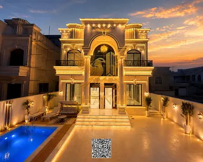 Luxury Villa for Sale in Al Mowaihat 2, Ajman Elegant Design | Private Swimming Pool | Central AC | Spacious Roof | Premium Finishing