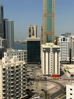 Beautiful Spacious 1BR in Al Majaz 2 | Open View + Excellent Layout | Free Maintenance, Parking & A/