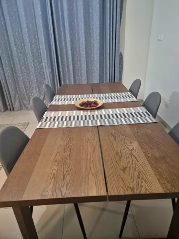 Ikea Dinning table and 6 chairs