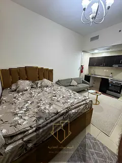 Studio for annual rent with free A/C and free parking, next to City Centre Ajman.