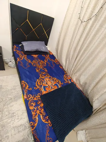 Single bed velvet for sale