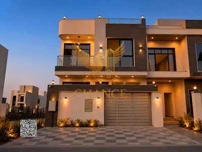 🏡 فيلا للبيع في الحليو – عجمان | 4 غرف وصالتان | شامل الكهرباء والمياه