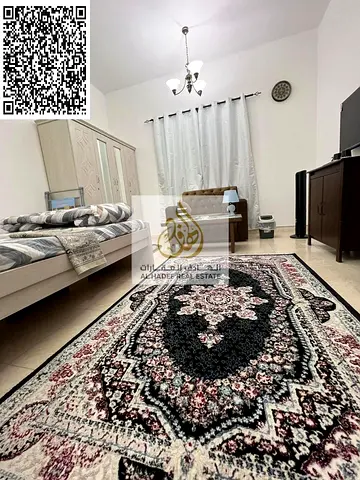Furnished studio for rent Al Rashidiya 2 All bills included Rent: 2,600 AED per month Security deposit: 500 AED