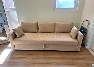 3 seater sofa bed with storage IKEA