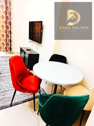 Available starting today: a 2-bedroom apartment with a living room, two bathrooms, and a balcony offering a sea view. Located in Sharjah (Al Taawun ar