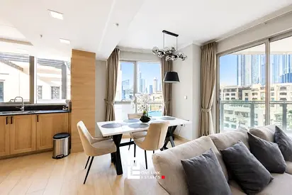 Exceptional Unit | Modified 2BR | Fully Furnished | Burj Khalifa View