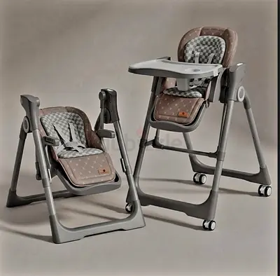 Bebe morning , Automatic Cradle cum Baby Feeding Chair with Electric Swing & Remote brand new
