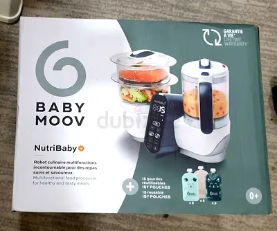 BabyMoov NutriBaby+ Multifunctional Baby Food Processor (brand New)