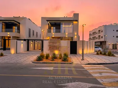 Luxury Corner Villa for Sale in Al Rawda 3, Ajman | 5 Master Bedrooms | Central Air Conditioning | Electricity, Water, and AC Included | Freehold for