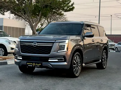 2025 Nissan Patrol LE V6T Platinum, Dealer Warranty, GCC Specifications