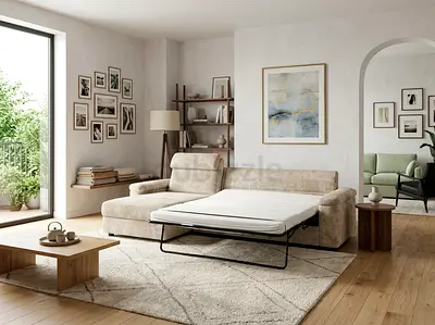 IKEA Cream L-Shape Sofa Bed with Storage
Brand new style IKEA cream colour L-shape sofa bed with bu