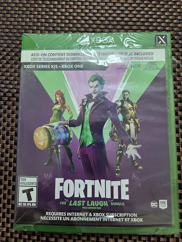 Fortnite: The Last Laugh Bundle - Xbox One/Series (Brand New, Sealed)
