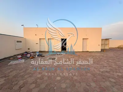 20,000 Sq. Ft. Yard for Rent in Al Sajaa Industrial | Corner Plot on Two Roads | Full Interlock | 25 kW Electricity | Two Offices