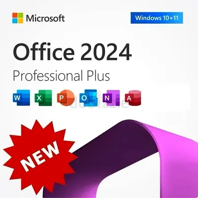 Microsoft Office 2024 Professional Plus (Windows 10+11) - Full Suite LIFETIME